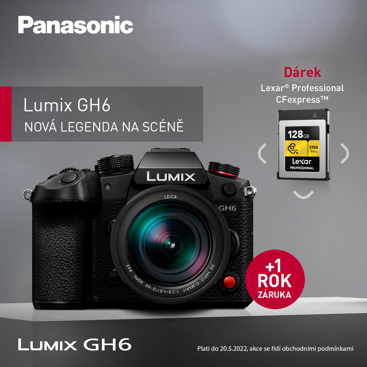 Panasonic GH6 akce sleva