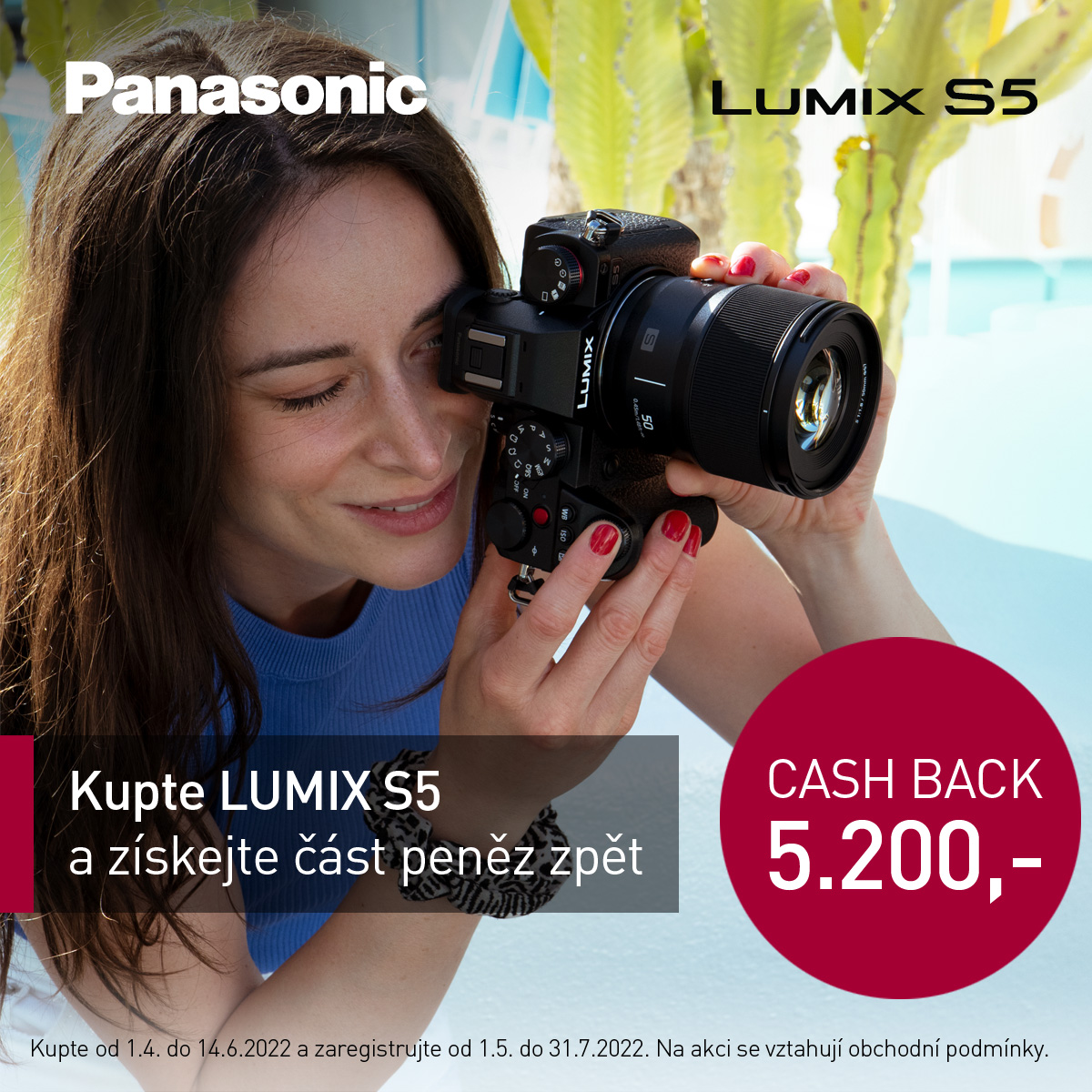 LUMIX S5 promo akce slevy dárky