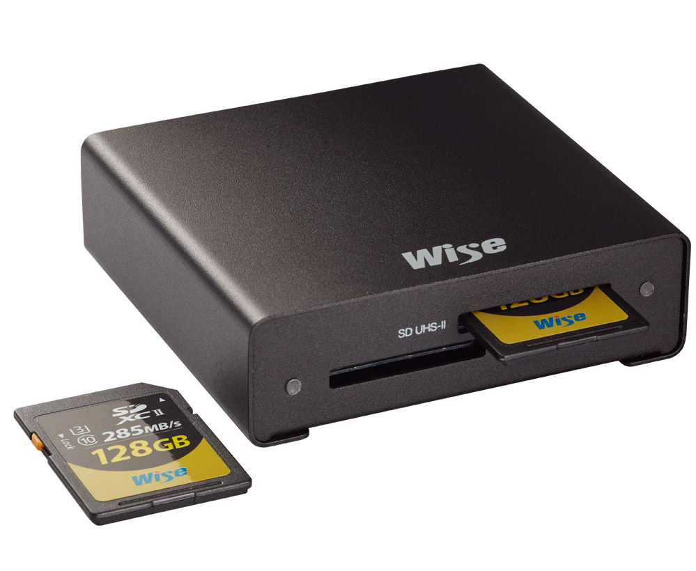 Wise DSD05 Dual SD UHS-II Card Reader