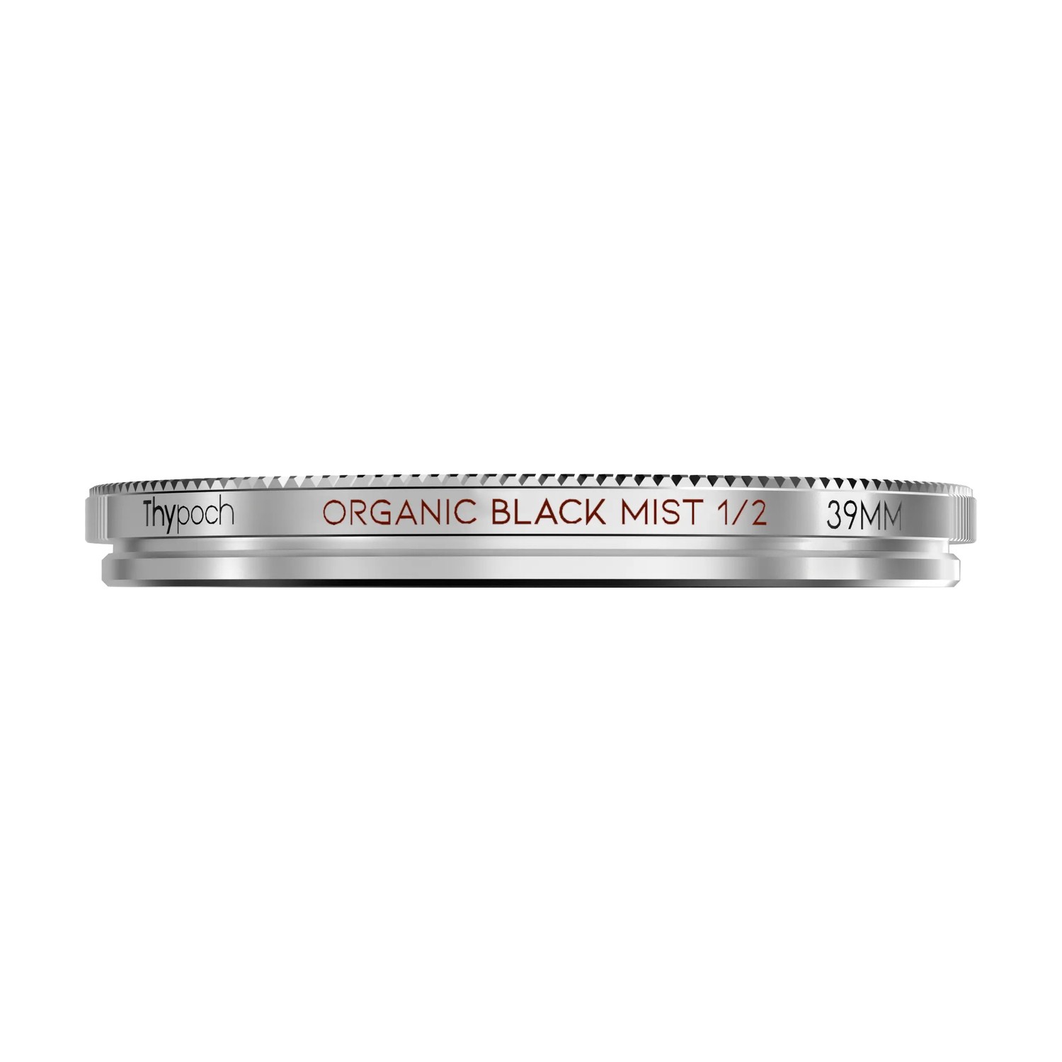 Thypoch Organic Black Mist Filter (39 mm, Stärke 1/2, Silber)