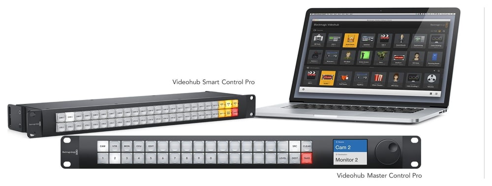 Blackmagic Videohub Master Control Pro – Videohub und ST 2110