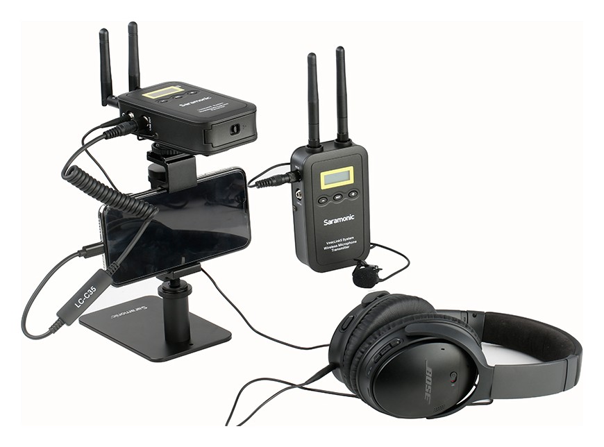 Saramonic LC-C35 – Reportage-Setup mit dem Telefon
