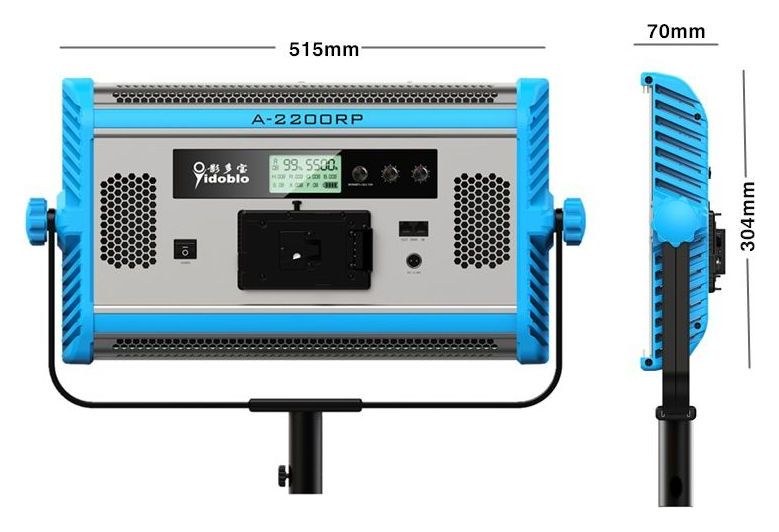 Dison A-2200RP LED-Flächenleuchte 150 W 5500 K, DMX
