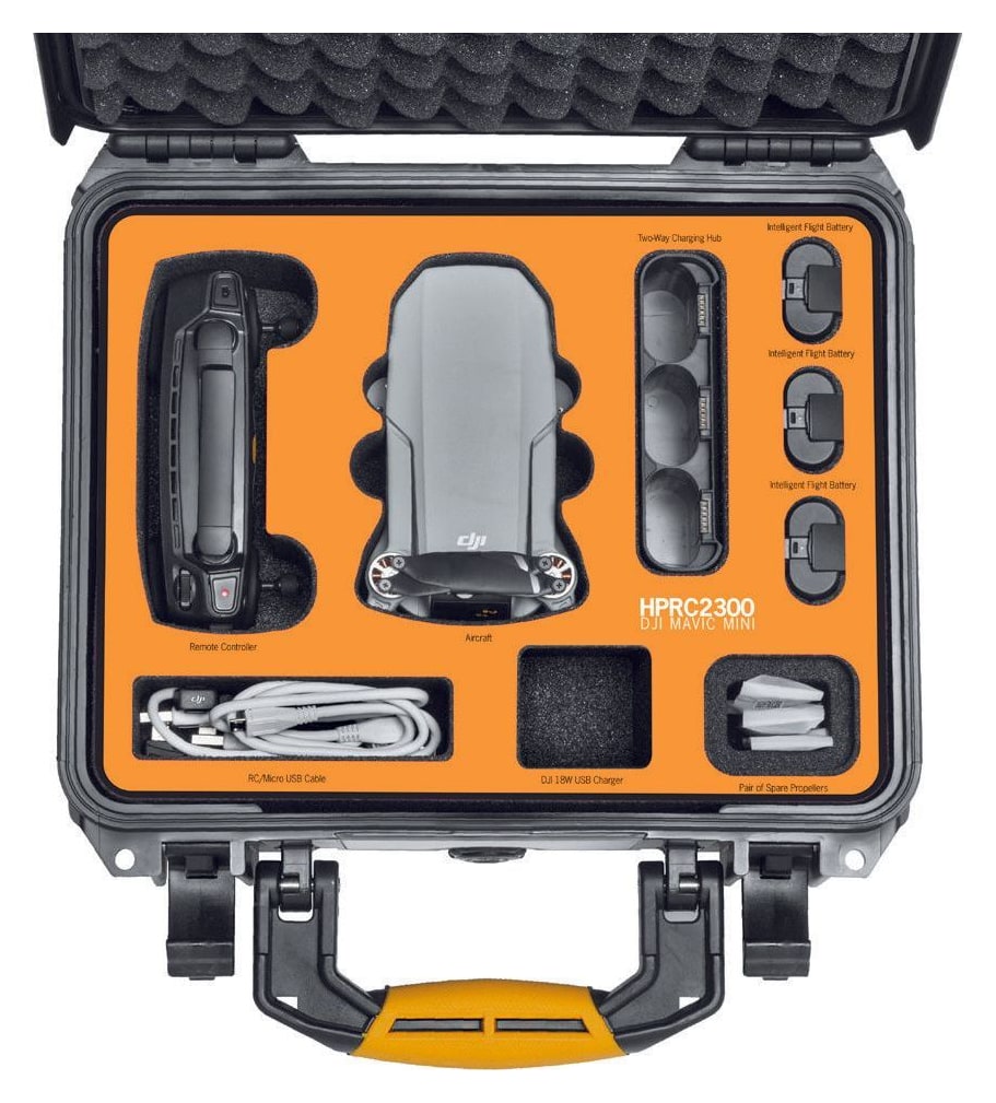 HPRC 2300 – Passgenaue Einlage für DJI Mavic Mini