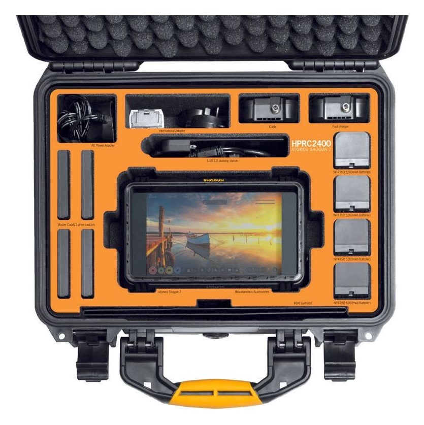 HPRC 2400 – Passgenaue Einlage für Atomos Shogun 7