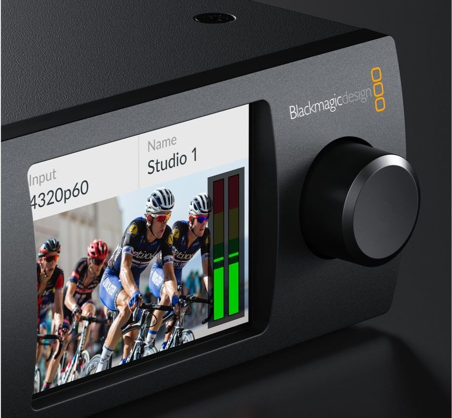 Teranex Mini SDI to DisplayPort 8K HDR – Bedienung am Frontpanel