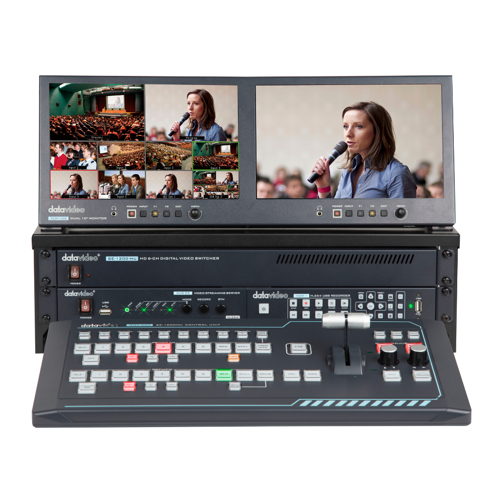 Datavideo GO 1200 Studio mobiles 6-Kanal-HD-Produktionsstudio