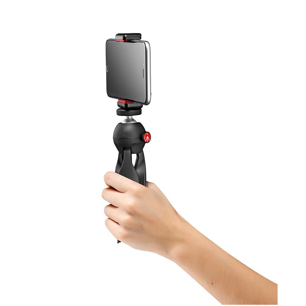 Detail der universellen Manfrotto Smartphone-Klemme