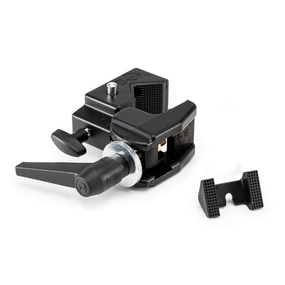 Detail von Aufnahme und Griff der Manfrotto 035