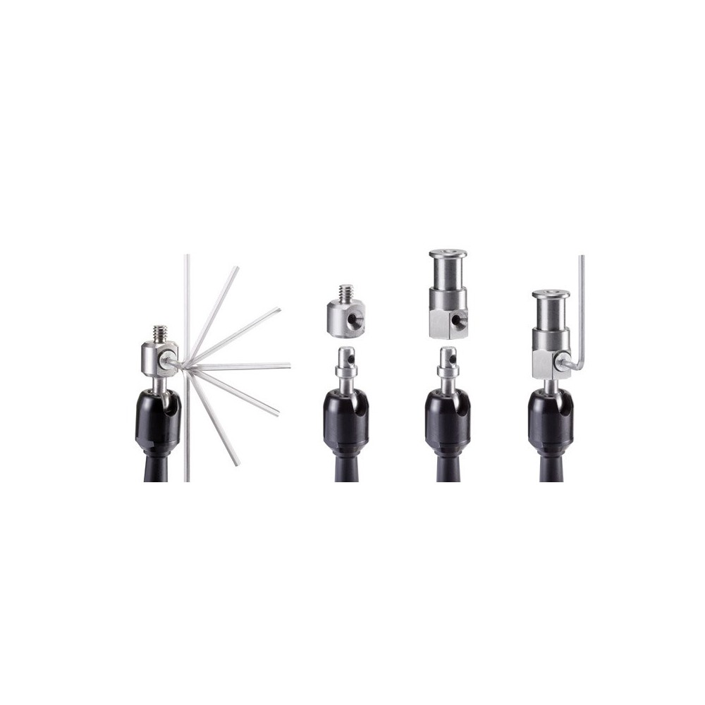 Adapterwechsel an einem Arm der Manfrotto 244 Serie