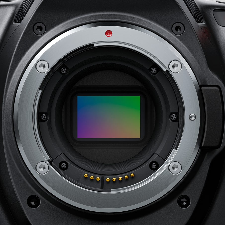 Blackmagic Pocket Cinema Camera 6K Pro – EF-Bajonett für Fotoobjektive