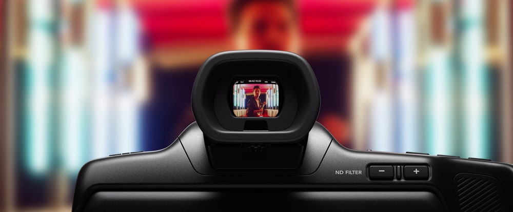 Blackmagic Pocket Cinema Camera 6K Pro – Optionaler Sucher Pocket Cinema Camera Pro EVF