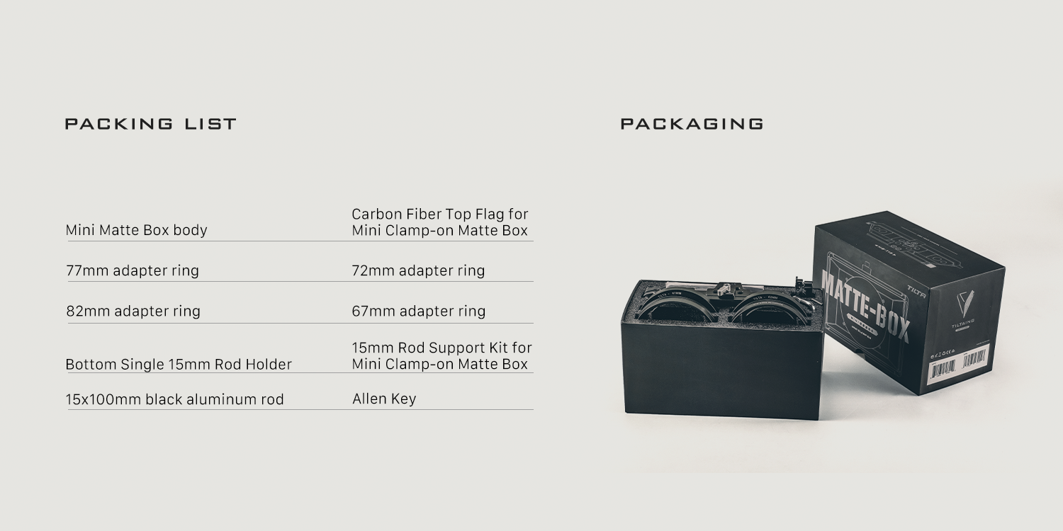 Tilta Mini Matte Box Tilta Mini Matte Box