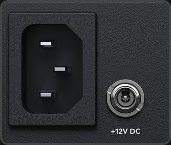 HyperDeck Studio HD Mini – AC- und DC-Stromversorgung
