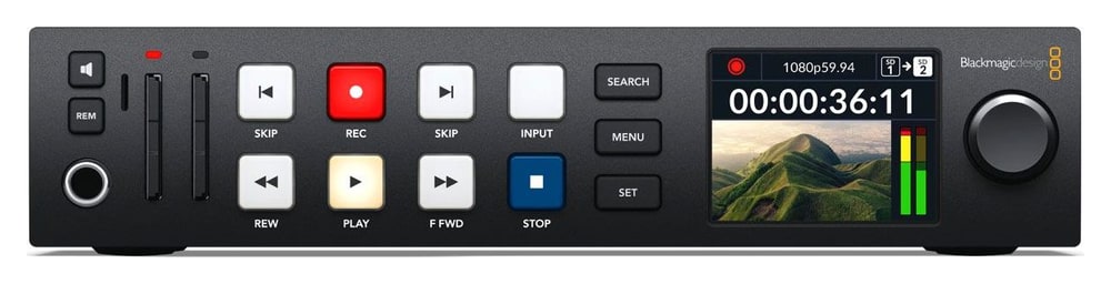 HyperDeck Studio HD Plus – Zwei Rekorder in einer Höheneinheit