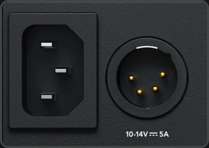 HyperDeck Studio HD Plus – AC und DC über XLR
