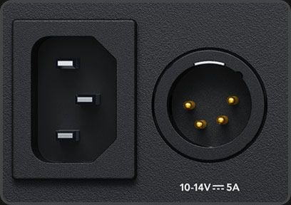 HyperDeck Studio HD Pro – AC und DC über XLR