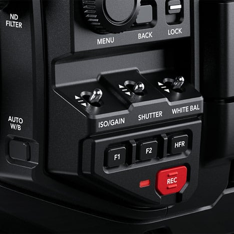 Blackmagic URSA Broadcast G2 – Bedienung nach Gefühl und Statusdisplay