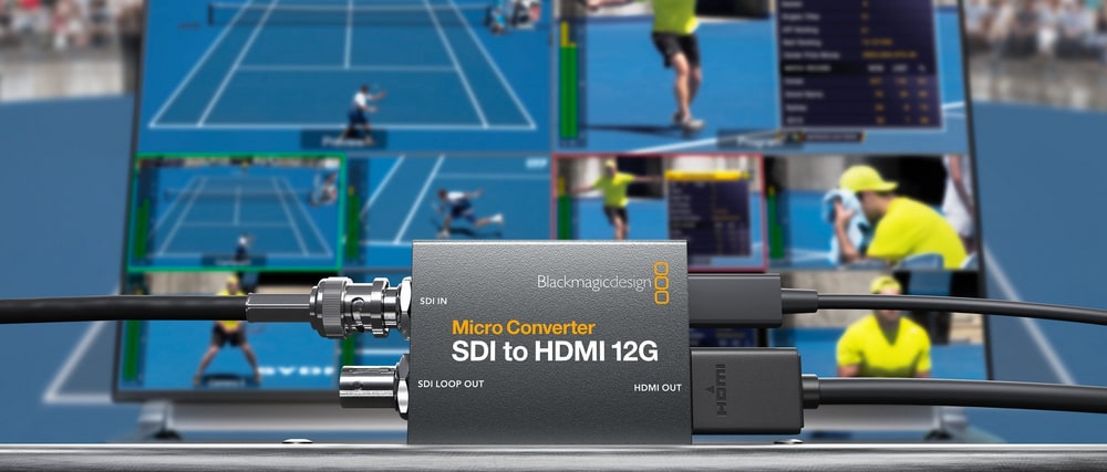 Micro Converter SDI to HDMI 12G – Professionelles Monitoring von SDI