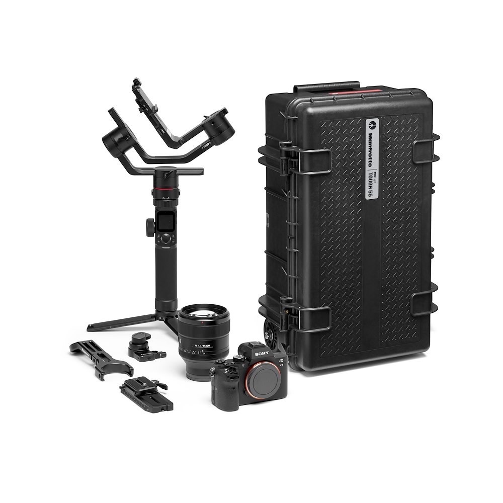 Manfrotto PRO Light Tough TH-55 HighLid Rollkoffer mit Würfelschaum