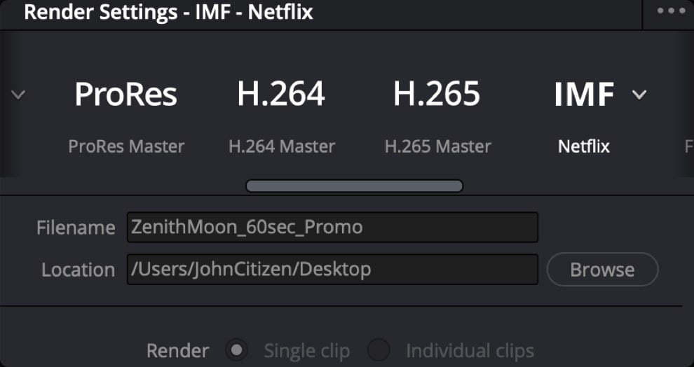 DaVinci Resolve Studio – Professionelle Formate und Auslieferung