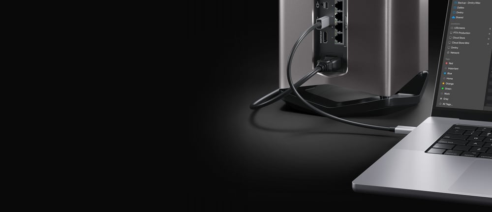 Blackmagic Design Cloud Store 20TB – USB-C für schnellen Zugriff, Import und Sicherung