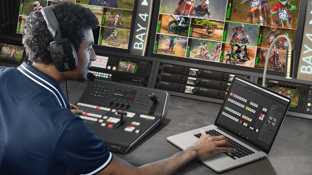 ATEM 2 M/E Constellation HD – Software und Hardware-Panels