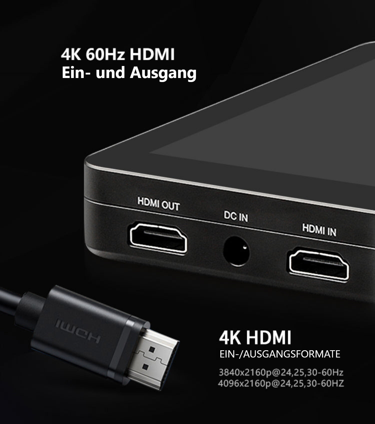 Desview U6 – HDMI-2.0-Ein- und Ausgang