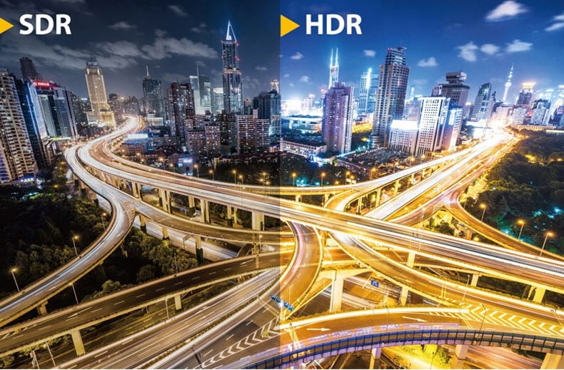 HDR-Monitoring im HLG- oder PQ-Modus