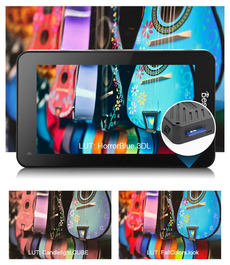 Eigene 3D-LUTs und HDR