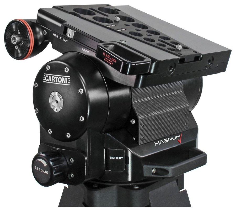 Cartoni Magnum Fluidkopf – Robuster Korpus für schwere Rigs
