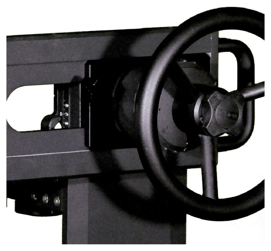 Cartoni Lambda 50 3. Achse – Handrad im Detail