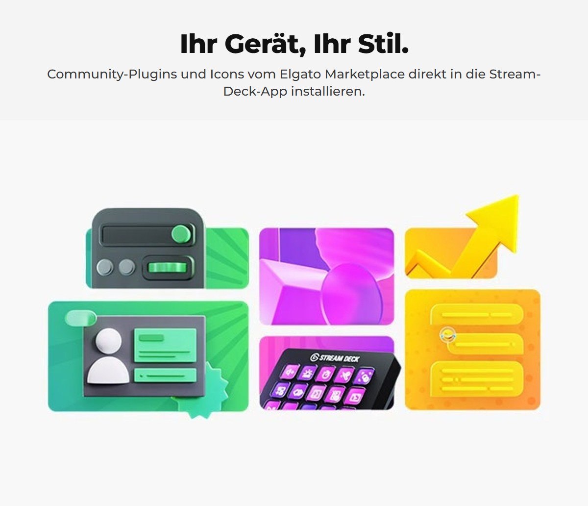 Erweiterungen vom Marketplace