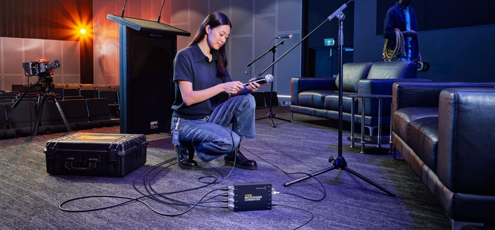 ATEM Microphone Converter – Für Mikrofone und externe Mischpulte