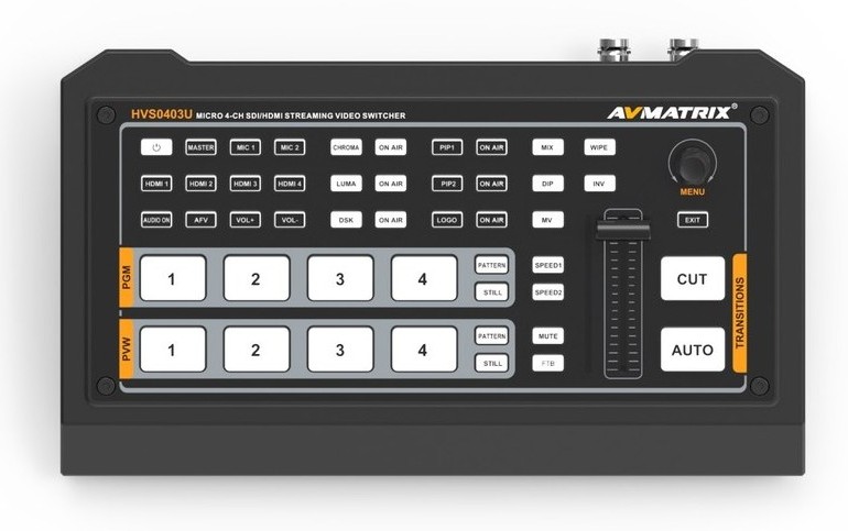 AVMATRIX HVS0403U – Bedienfeld