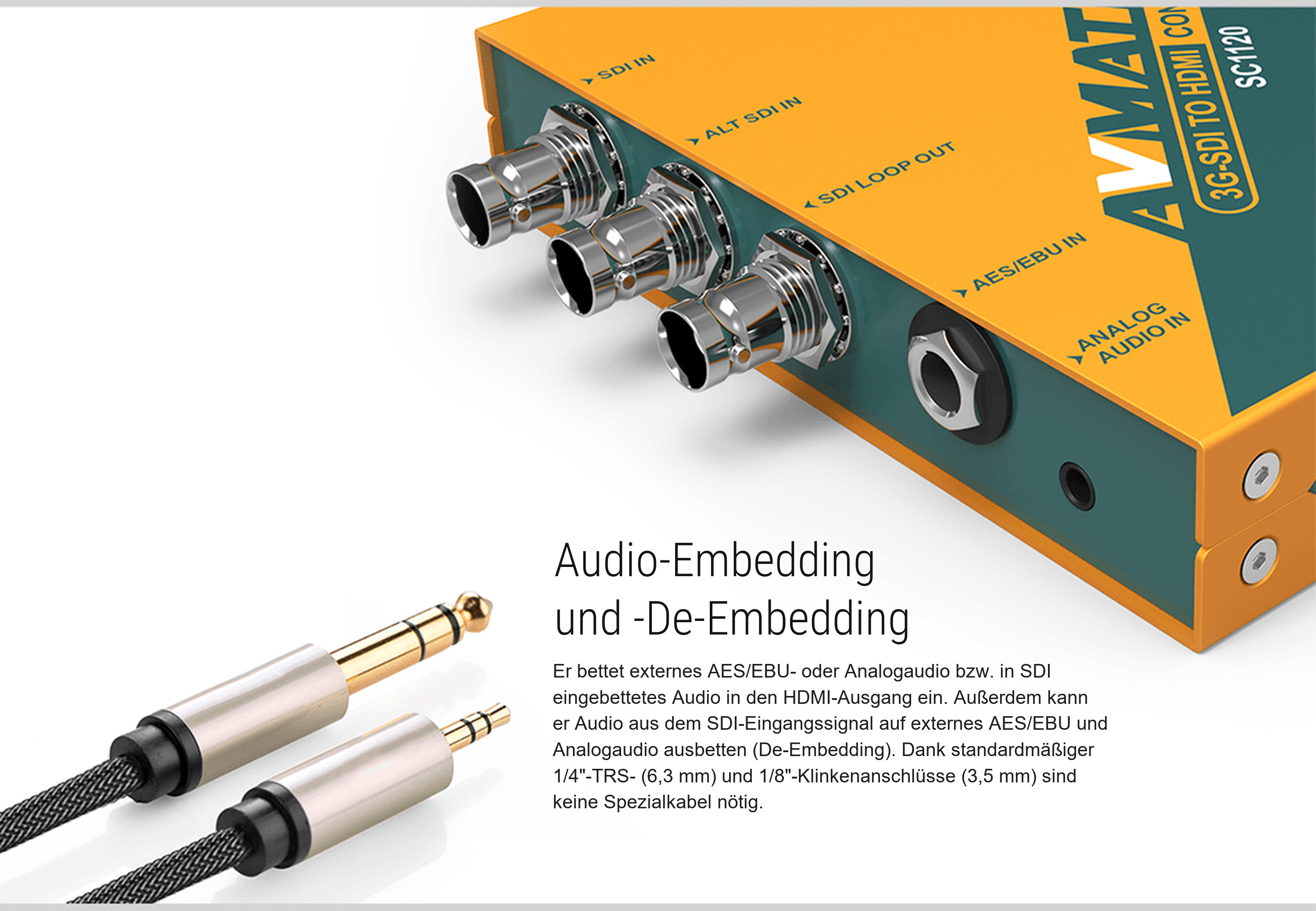 AVMATRIX SC1120 – Infografik