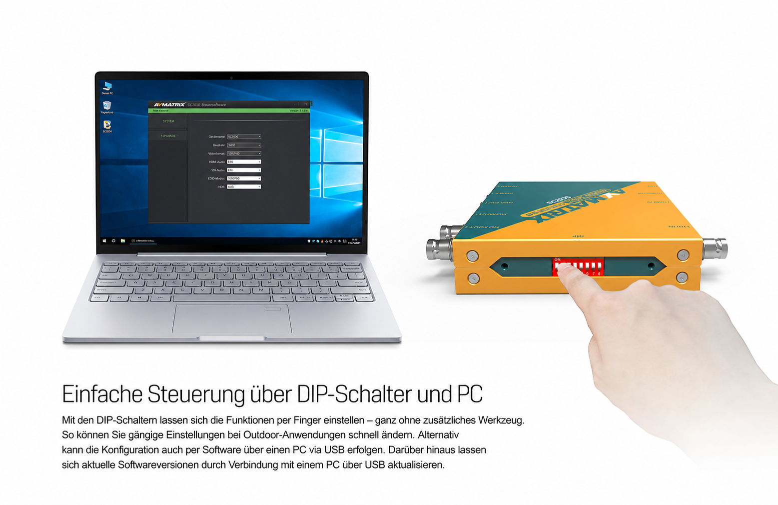 AVMATRIX SC2030 – deutsche Infografik 4