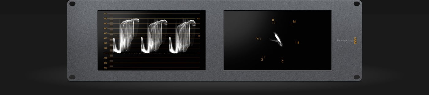 SmartScope Duo 4K – Waveform, Vektorskop und Audio