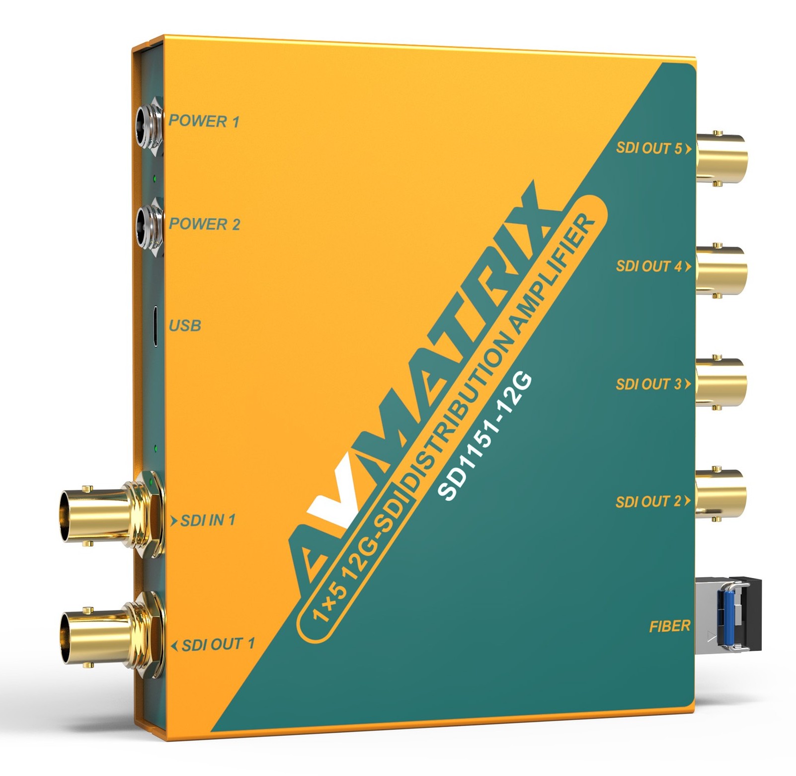 AVMATRIX SD1151-12G – Fünf SDI-Ausgänge