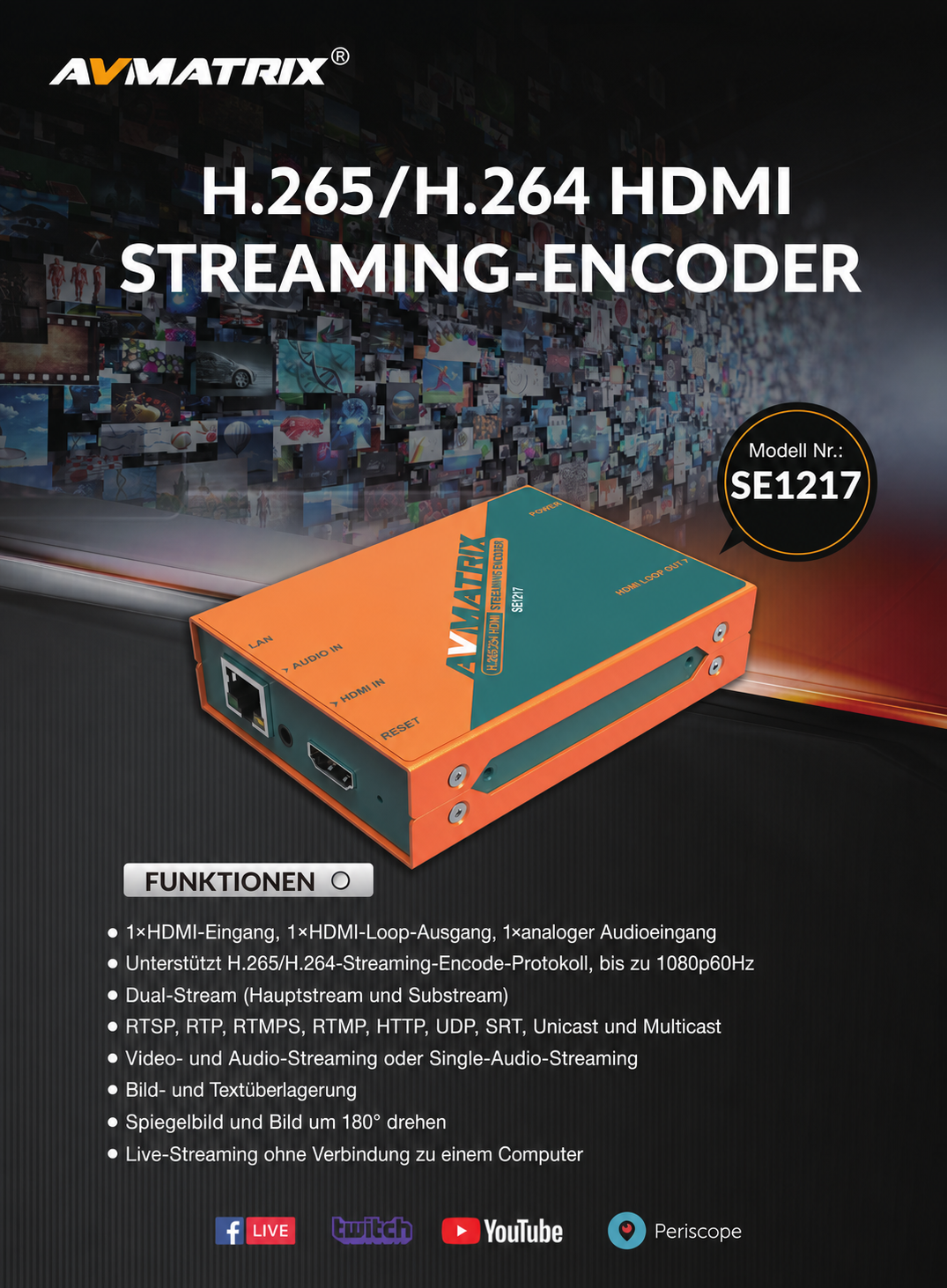 AVMATRIX SE1217