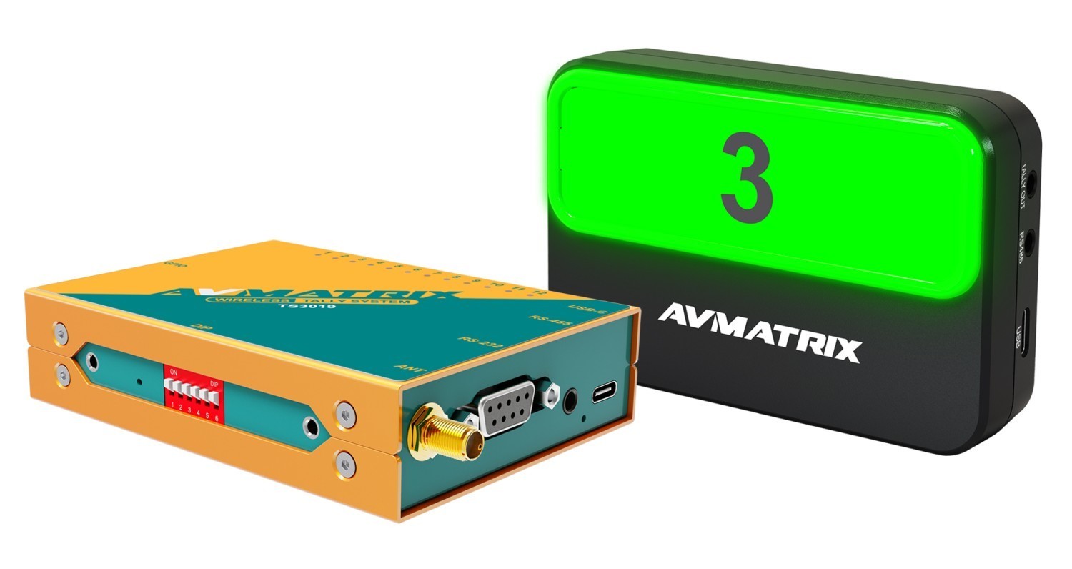 AVMATRIX TS3019-4 – Steuerbox und Lampe