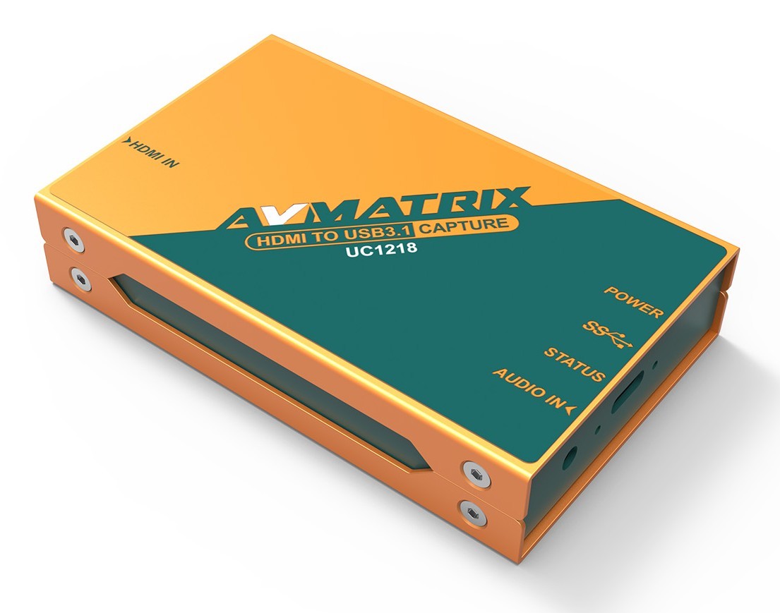 AVMATRIX UC1218 – Schrägansicht