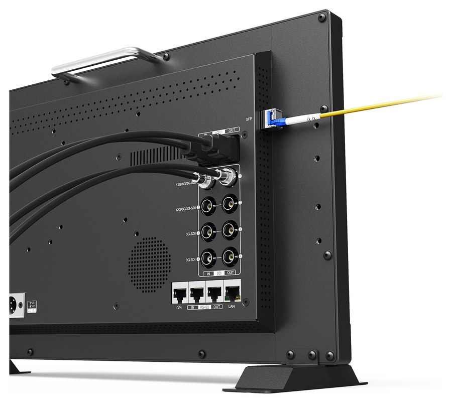 Lilliput Q15 optisches SFP-Modul – SFP+-Steckplatz am Monitor