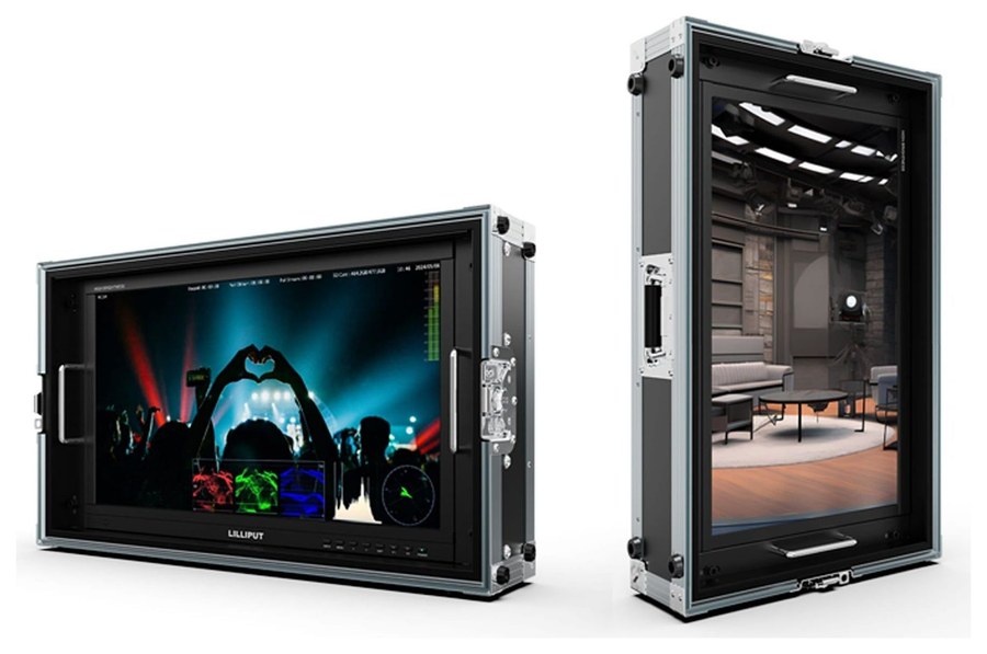 Lilliput PVM220S Koffer + Blende – Monitor im Koffer