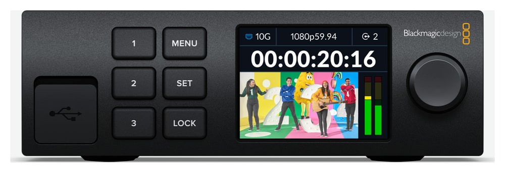 Blackmagic 2110 IP Converter 3x3G – Routing und Diagnose direkt im Rack