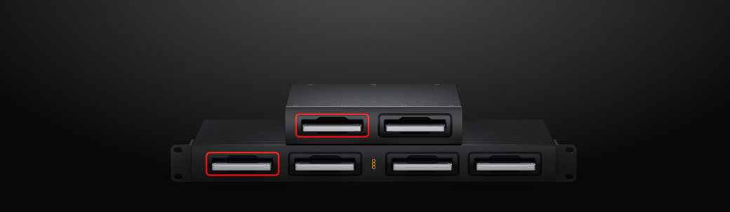 Řada Blackmagic Cloud Dock pro síťové sdílení SSD médií