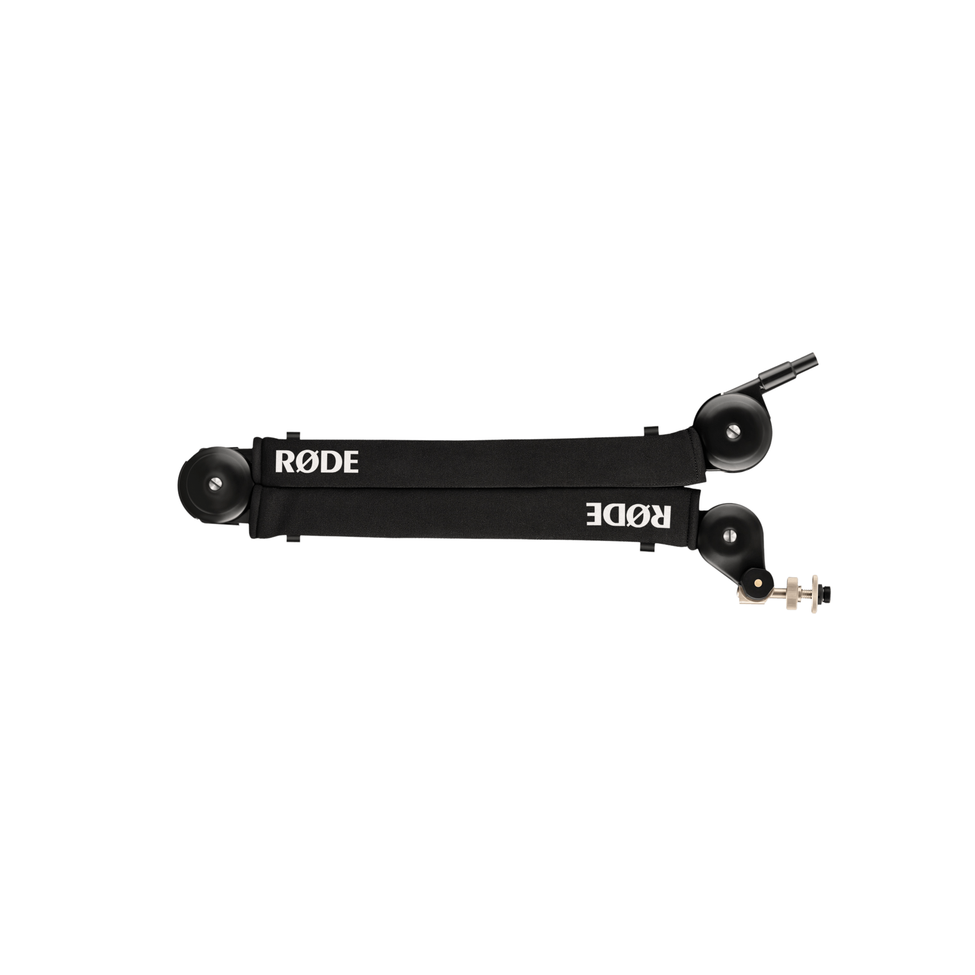 Zusammengeklappter RØDE PSA1+ Studioarm in Schwarz
