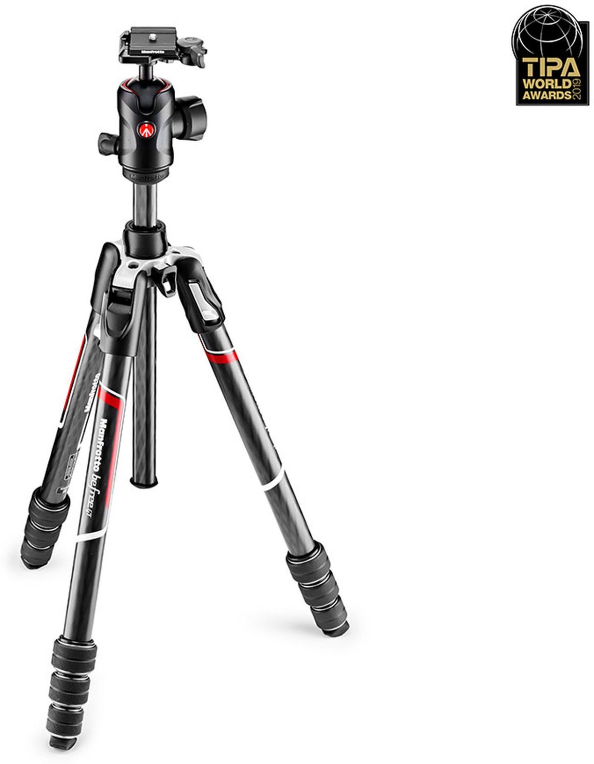Manfrotto Befree GT PRO Carbon-Stativ mit 496 Kugelkopf