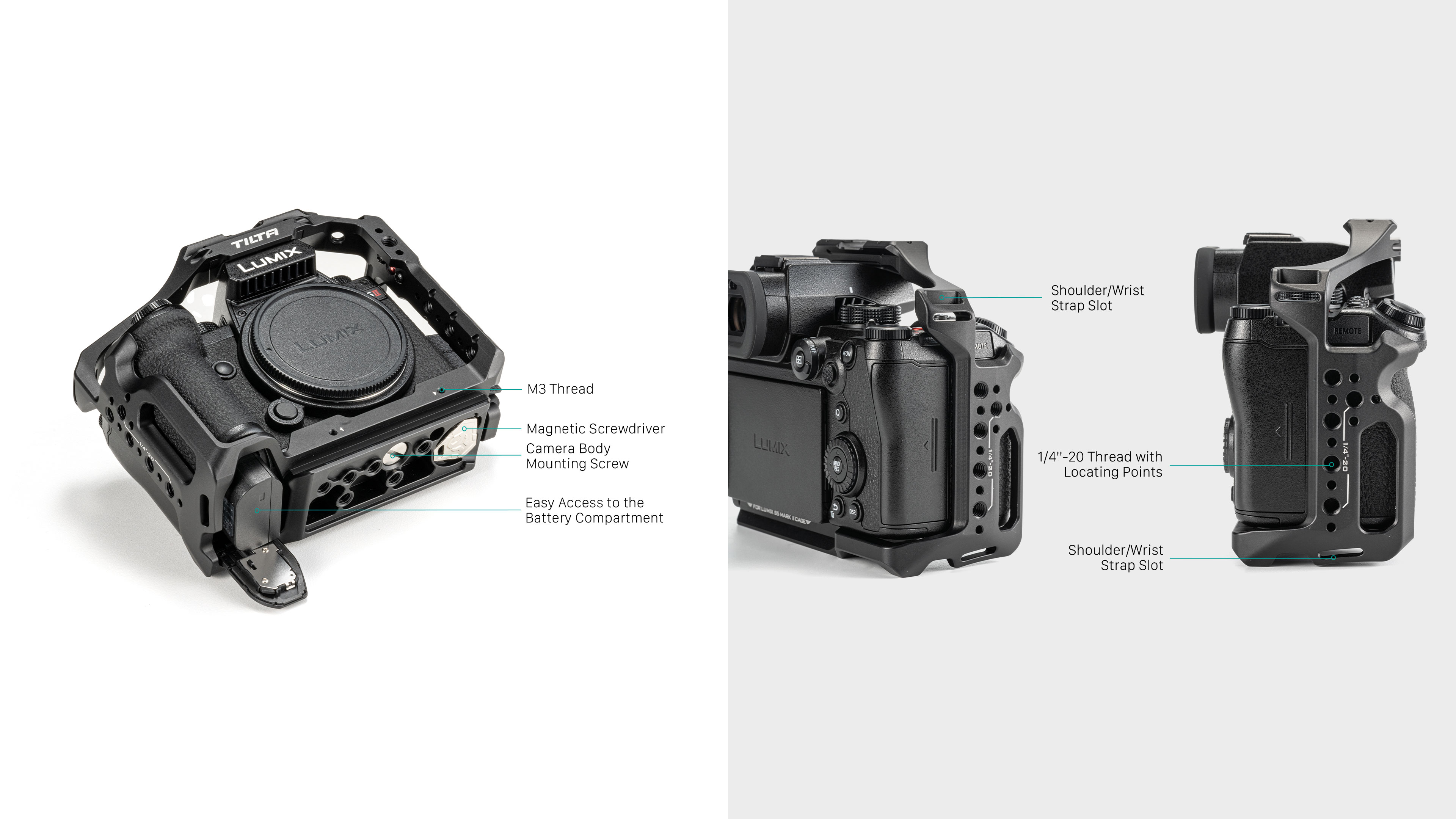 Full Camera Cage for Panasonic S5 II/IIX/G9 II