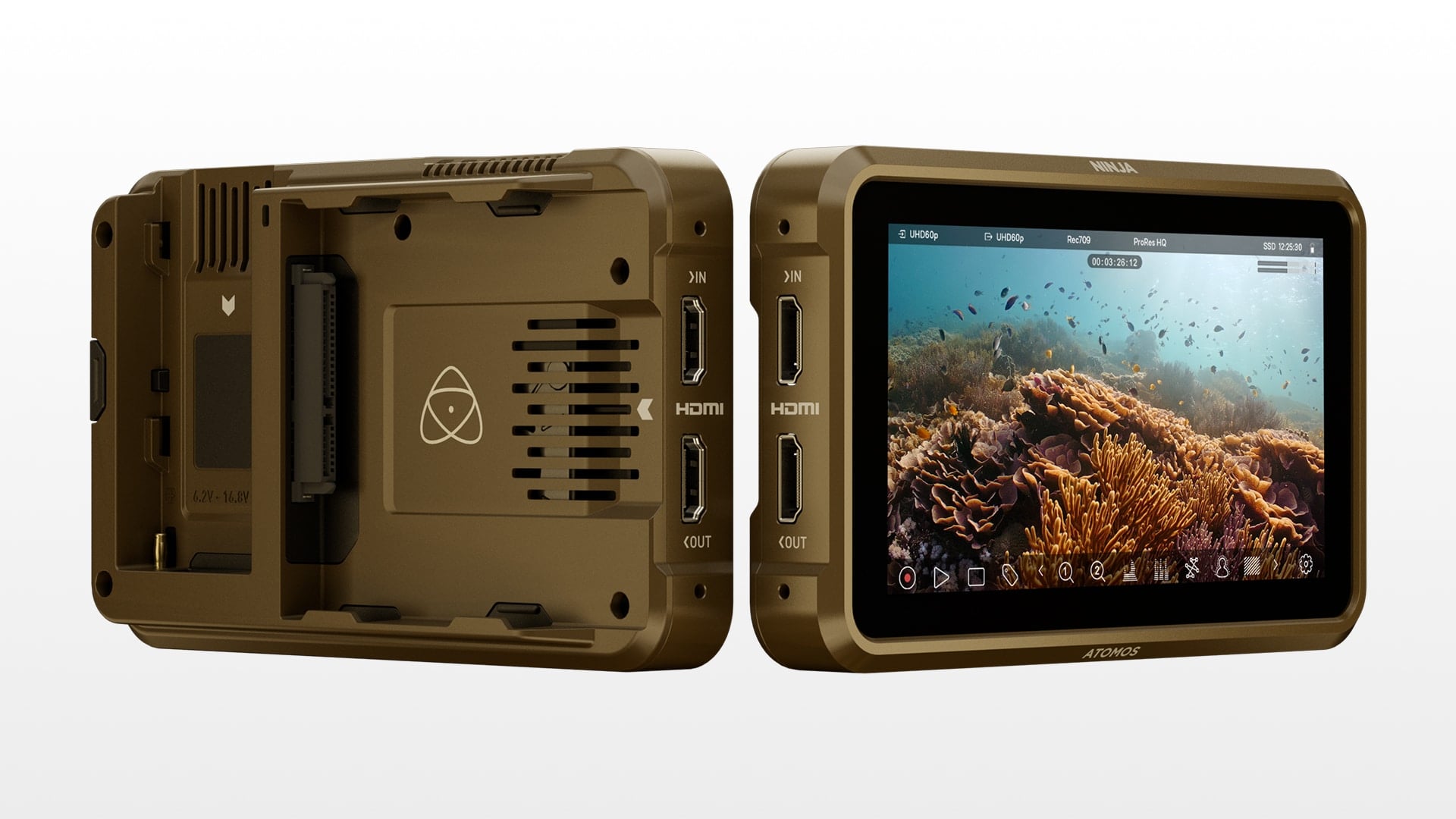 HDMI a ProRes RAW workflow Atomos Ninja